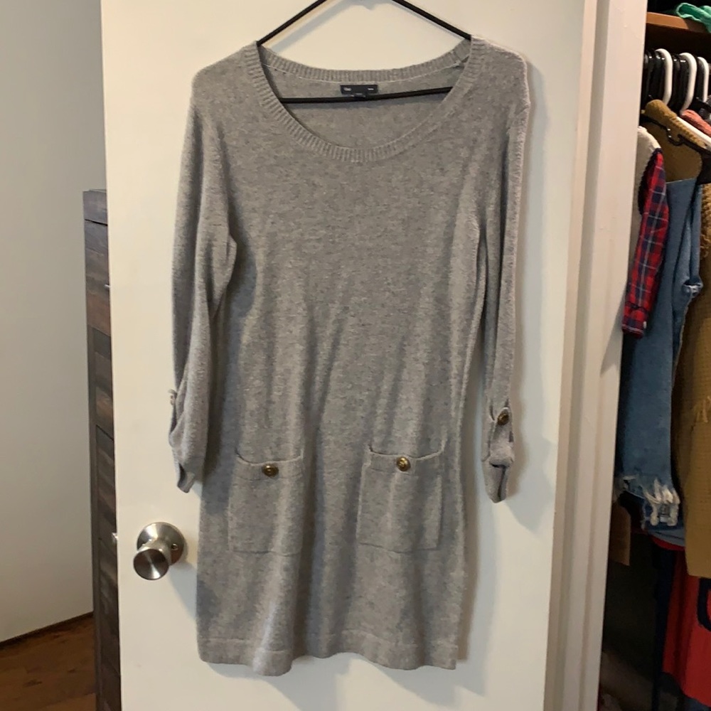 Gap Small grey sweater dress